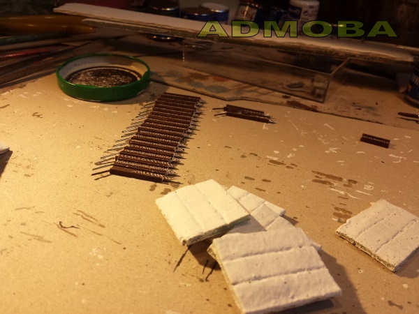 Vorbereitung zum Mauerbau