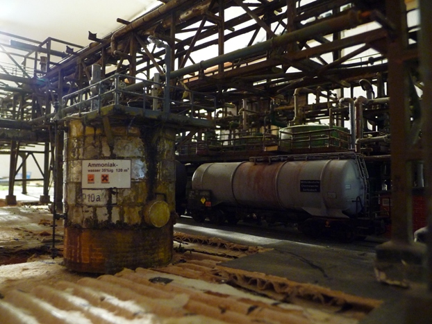 neuer Platz fuer den Ammoniakwassertank