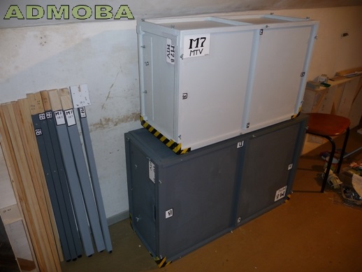 Kisten f&uuml;r die Ausstellung